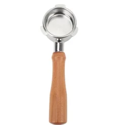 Rustfrit stål nøgen portafilter til Breville 54mm 8-serie kaffemaskine New