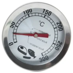 Køkkentermometre>Rygetermometer, stål, med 16 cm sonde, ORION 152849