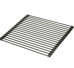 Måtter & Gitter Til Køkkenvaske>Sammenklappelig stålafløb til vask 43x33cm TADAR roll up 9503