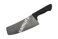 SAMURA ARNY Stonewash Moderne Kokkekniv - 8,2" (208 mm) Japansk Stål Kokkekniv med Sort Håndtag til Præcisionsskæring Online