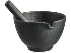 Satake Mortere & Pistiller>Mortel i gjutjärn ø 15,5 cm