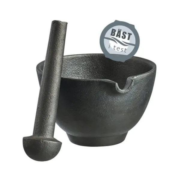 Satake Mortere & Pistiller>Mortel i gjutjärn ø 15,5 cm