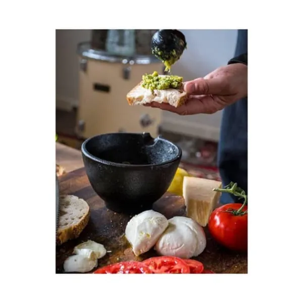 Satake Mortere & Pistiller>Mortel i gjutjärn ø 15,5 cm