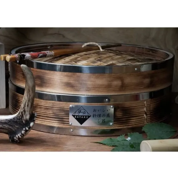 Satake S-STEAM25 dampkoger, bambus, 25 cm New