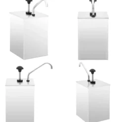 Saucedispenser 3,5 l rustfrit stål - Saucebeholder - Saucebeholdere - Home & Living Clearance