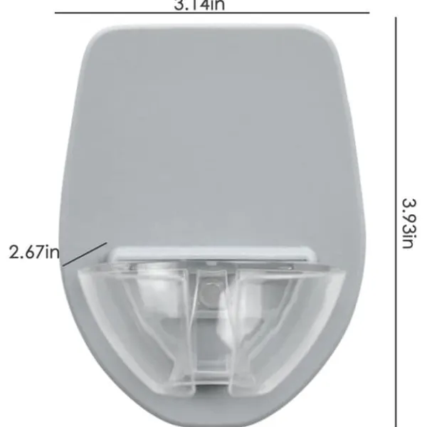 Vinflaskeholdere>Selvklæbende vinglasholder til væg