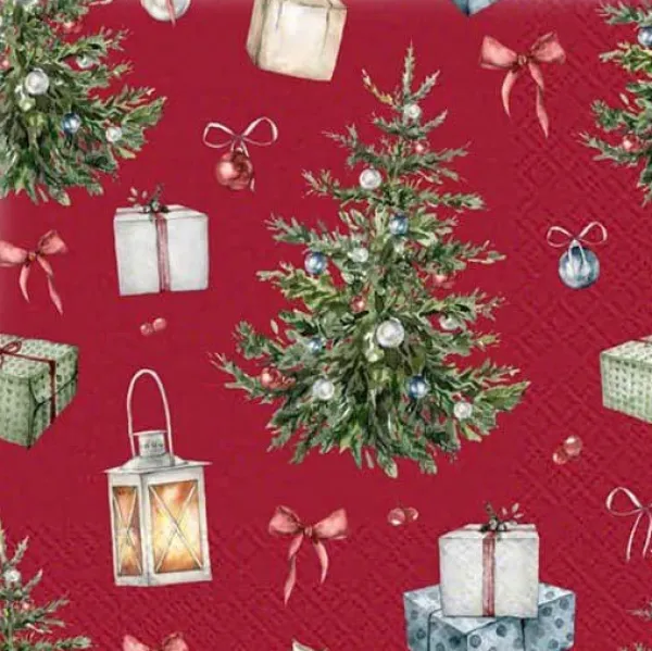 Servetter Granmix Jul 20-pack Gullers Online