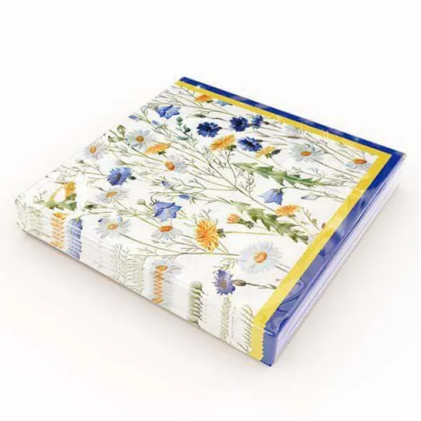 Servetter Sommarblommor 20-pack Gullers Online