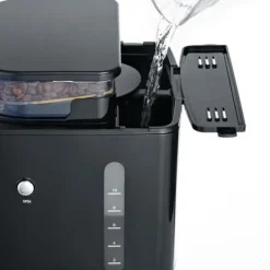Severin 4810 Kaffebryggare med filter och integrerad kvarn - svart och rostfritt stål - 1000W - 1,4 L Online