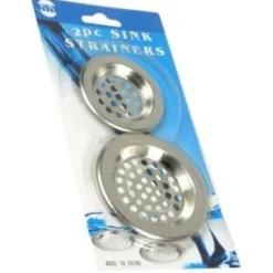 Si til vask, 2 stk., metal, blisterpakning 50220/81003373 New