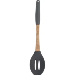 Hulsskeer>Silikone køkkenske med træhåndtag BRUNBESTE BB-2969