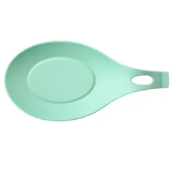 Silikone Skeholder Høj Temperaturbestandig Varmebestandig Skeholder til Hjemmekøkken Grøn New