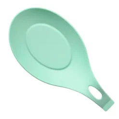 Silikone Skeholder Høj Temperaturbestandig Varmebestandig Skeholder til Hjemmekøkken Grøn New