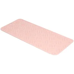 Måtter & Gitter Til Køkkenvaske>Silikone Varmeisoleringspude Skrivebord Anti-Skoldning Vandtæt Silikonepude til Hjemmekøkken (Pink, 45x20cm)