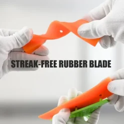 Silikone vinduesskraber - perfekt til bilforruder, brusedøre i glas Sale