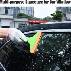 Silikone vinduesskraber - perfekt til bilforruder, brusedøre i glas Sale