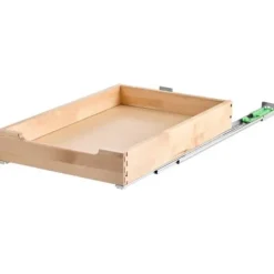 Skabsorganisator, Udtrækkelig træskuffe, 35,6x53,3 cm, Opbevaring Outlet