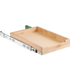 Skabsorganisator, Udtrækkelig træskuffe, 35,6x53,3 cm, Opbevaring Outlet