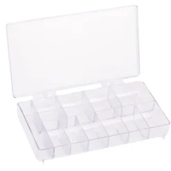 Æske til tips eller dekorationer, stor, 11 rum, klar