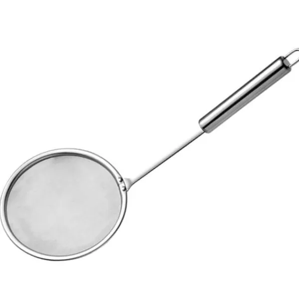 Skimmerske Fedtsi Rustfrit Stål Finmasket Langt Håndtag Hot Pot Skimmer til Fedtskum Køkken S Sale
