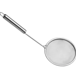 Skimmerske Fedtsi Rustfrit Stål Finmasket Langt Håndtag Hot Pot Skimmer til Fedtskum Køkken S Sale