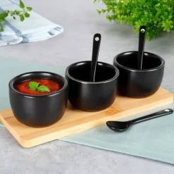 Serveringsfad & Skåle>Skåle Tallerken Snacks Skål Forretter Tapas Saucer Dips Dipbræt