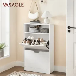 Skoskab, 60x24x102 cm, Brun Online