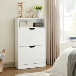 Skoskab, 60x24x102 cm, Brun Online