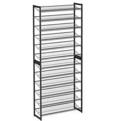 Skostativ – Stabelbar – Metalramme – Sort Sale