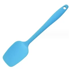 Stegepaletter>Skraberspatel Silikonespatel Varmebestandig T-form Komfortabelt greb Alsidigt køkken køkkengrej til hjemmet Blå