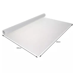 Skuffe- & Hyldepapir & -Plas>Skridsikker beskyttelsesmåtte til skabsskuffer, mat, stor, 300x50cm