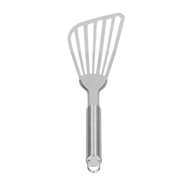 Stegepaletter>Slidset Fiskespade Tyk Poleret Fiskevender Flipper til Køkken Camping Restaurantspade