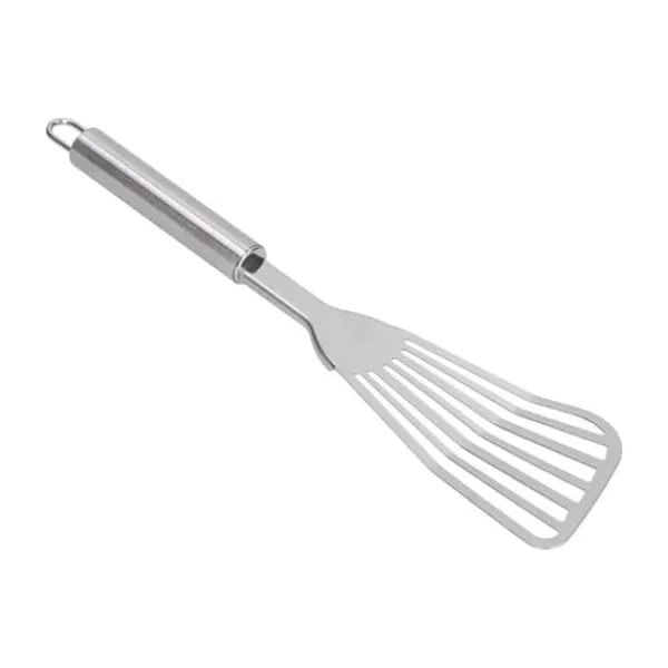 Stegepaletter>Slidset Fiskespade Tyk Poleret Fiskevender Flipper til Køkken Camping Restaurantspade