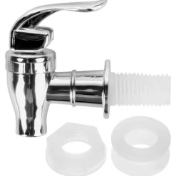 Drikkevareautomater>Sølvhane til drikkevarekrukke