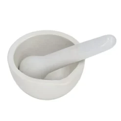 Mortere & Pistiller>Små keramiske kværnskåle - 10 sæt 60 ml morter og støder til laboratorieudstyr