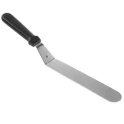 Stegepaletter>Smal vinkel grillspatel lavet af rustfrit stål 254mm - Hendi 855683