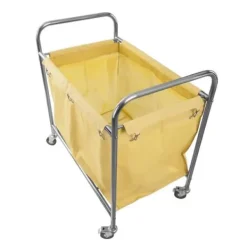 Vasketøjsudstyr>Snavset vasketøjsvogn, rustfrit stål, 250L