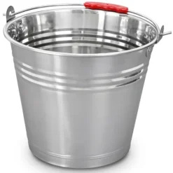 Spand i rustfrit stål 10 l Best