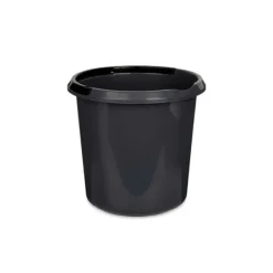 Spand med hanke Grå Antracit 10 L 30 x 28,5 x 30 cm (18 enheder) Best