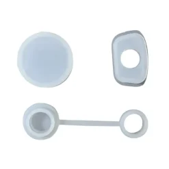 Flaskepropper>Spildsikkert silikone-halmdækselsæt til kopper og flasker