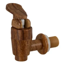 Spiritusdispenser, Træfad, 23x16x25.5 cm, Natur New