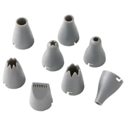 Dorre Sprøjteposer>Spritsset Silikon 9 delar Cookie