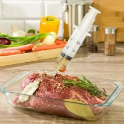 Jerky Pistol>SPRØJTE INJEKTOR 60ml TIL KØD MARINERING KLAUSBERG KB-7155