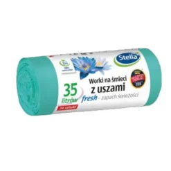 ST Affaldsposer med håndtag FRESH frisk duft 35L 24 stk New