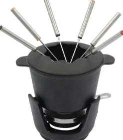 STØBEJRN FONDUE SÆT TIL 6 PERSONER KINGHOFF KH-1195 Clearance