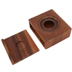 Kopvarmer>Stearinlys tevarmer Japansk stil valnød tekandevarmer Home Universal tevarmer komfur