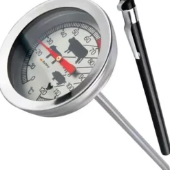 Køkkentermometre>Stegetermometer | Analog kødtermometer i rustfrit stål