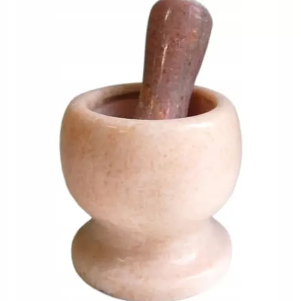 Mortere & Pistiller>STEN KØKKENMØRTEL TIL KRYDDER MED STØTTER TIL URTER KRYDERDE XL