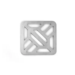 Stilfuld holder til glasbrikker i rustfrit stål til moderne hjem Model 4 Best