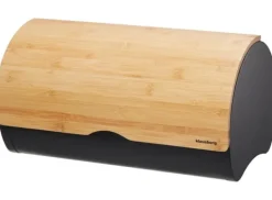 Brødkasser & Brødposer>Stålbrødspand 38cm brødbeholder KLAUSBERG KB-7712